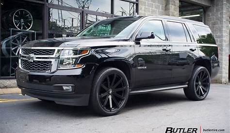 Chevrolet Tahoe with 24in Black Rhino Traverse Wheels exclusively from