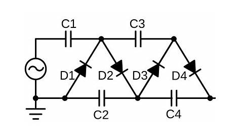 high voltage multiplier circuit diagram