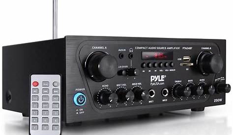 Pyle - PTA24BT - Home and Office - Amplifiers - Receivers - Sound and