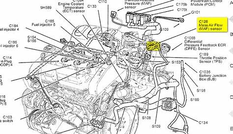 2005 mazda tribute parts diagram