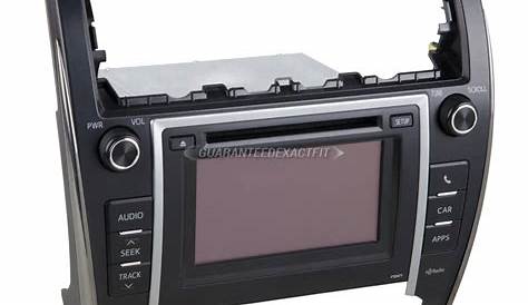2014 Toyota Camry Radio or CD Player AM/FM-MP3-Satellite-Touch Screen
