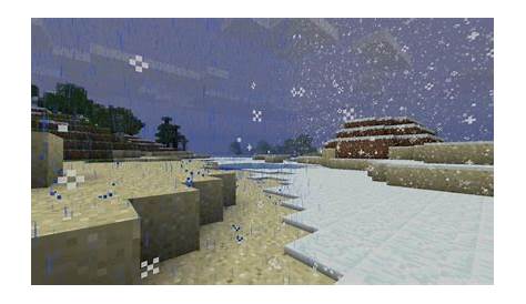 What determines the weather in Minecraft? - Arqade