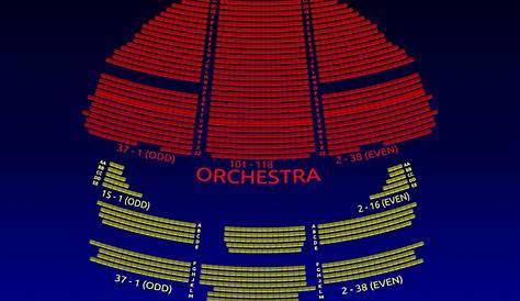 George Gershwin Theatre: Wicked 3-D Broadway Seating Chart | Broadway Scene