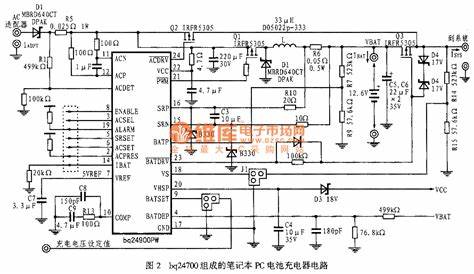 laptop charger schematic diagram