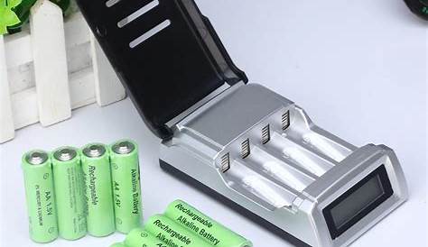 alkaline aa battery charger