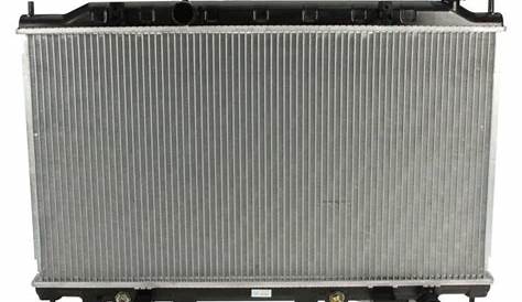 OE Replacement for Plastic Tank 2004-2005 Nissan Maxima Radiator for