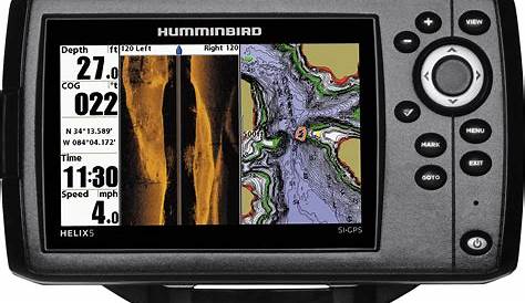 Humminbird Helix 5 5 SI GPS Fishfinder 409640-1 B&H Photo Video