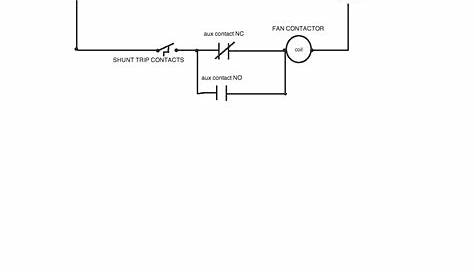 Shunt Trip Breaker Wiring Diagram - Diagram Stream