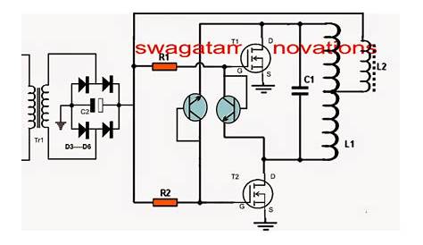diy induction heater schematic