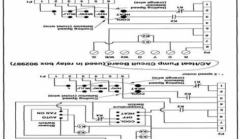 Room Thermostat Wiring Diagrams For Hvac Systems Striking | Parallel