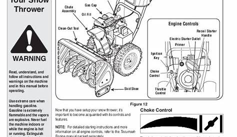cub cadet snow blower manual pdf