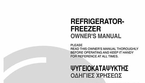 lg refrigerator service manual