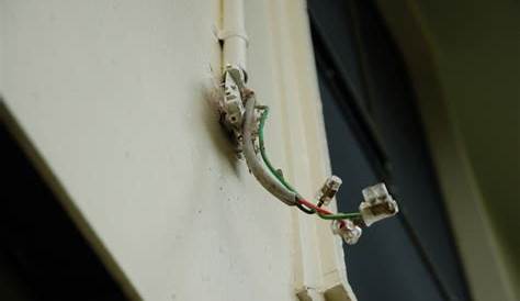 Electrical Wiring Exposed....problem Or Not?? - Electrical - DIY
