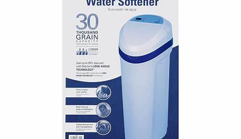 morton m34 water softener manual