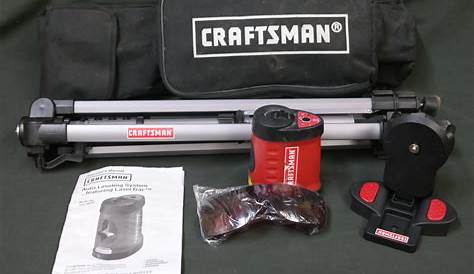 CRAFTSMAN 320.48250 2 BEAM LASER AUTO LEVELING SYSTEM WITH TRIPOD