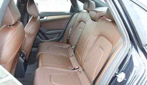 Chestnut Brown Interior Rear Seat for the 2013 Audi A4 2.0T quattro Sedan #71948299 | GTCarLot.com