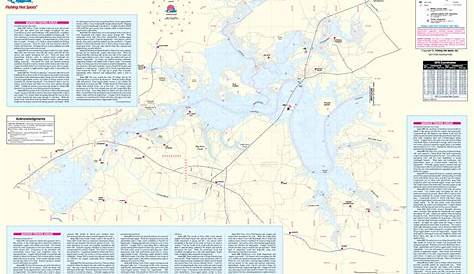 Weiss Reservoir Fishing Map