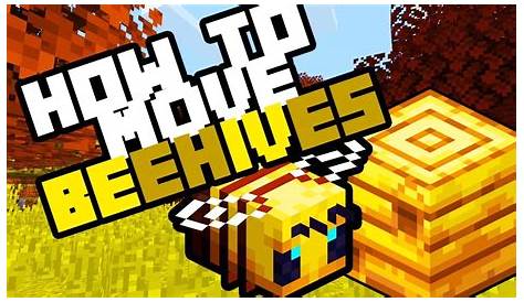 How to Move Bees to a New Location in Minecraft Survival 2019 - YouTube