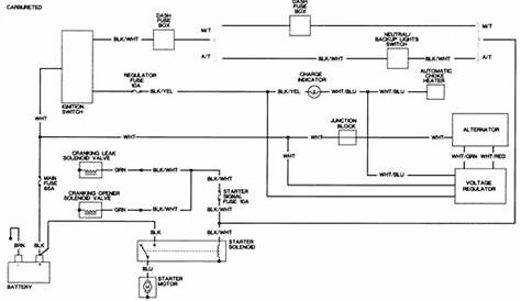 honda prelude alternator wiring diagram