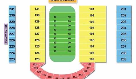 Memorial Stadium Champaign Seating Chart | Seating Charts & Tickets