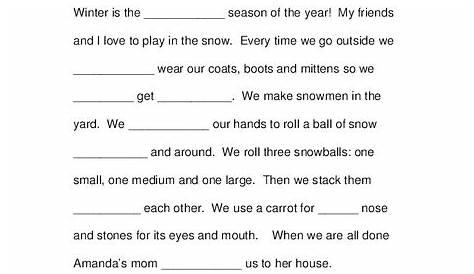 finish the story worksheets grade 3