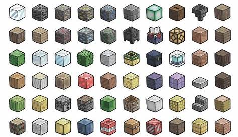 ArtStation - 100 Minecraft Blocks