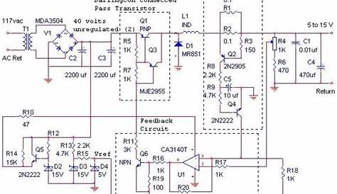 28 12v 10a Power Supply Circuit Diagram - Wiring Diagram Info