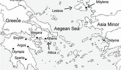 50 Ancient Greece Map Worksheet