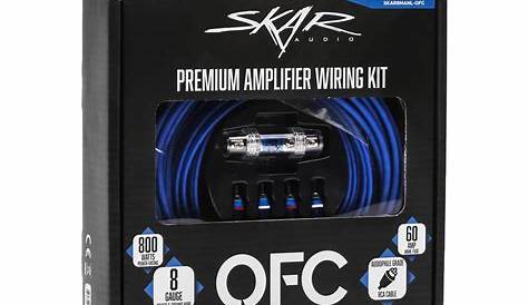 SKAR8MANL-OFC | 8 Gauge - 800 Watt OFC Amplifier Wiring Kit - Skar Audio