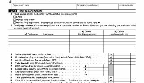 Form 1040 - Fill Out and Sign Printable PDF Template | signNow