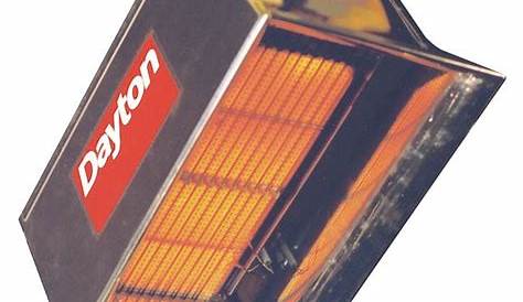 Dayton Commercial Infrared Heater, NG, 30,000 BtuH Input, 22 1/2 in H x