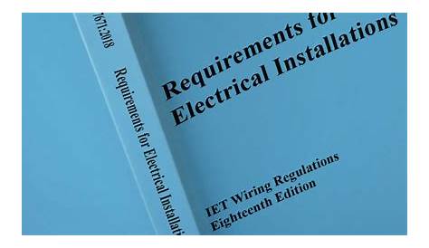18th edition wiring regs course norwich