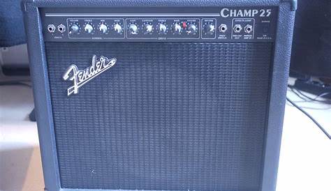 fender champ 25 se schematic