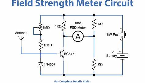 Field Strength Meter Circuit