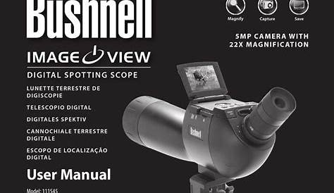 bushnell sport 850 user manual