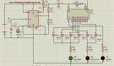 traffic light control system circuit diagram - Wiring Diagram and