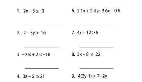9th Grade Algebra Problems Worksheet – Kidsworksheetfun