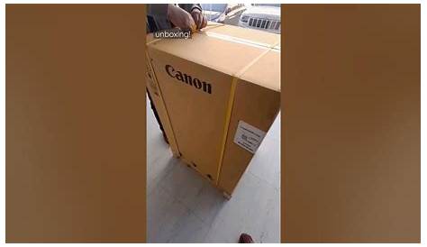 CANON iR C3226 unboxing! - YouTube