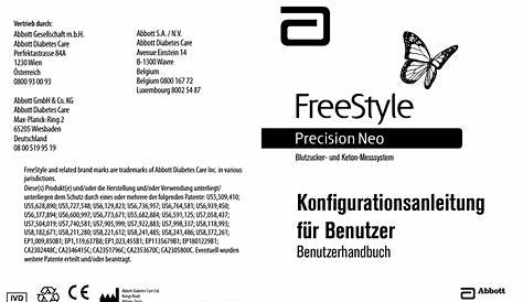 FreeStyle Precision Neo Handbuch | Manualzz