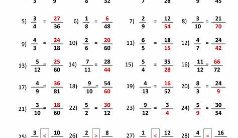 equivalent fractions worksheet pictures