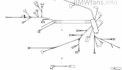 Engine wiring harness | BMW 3' E46 320d M47N Europe