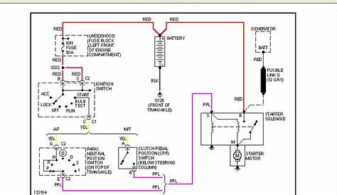 starter relay schematic