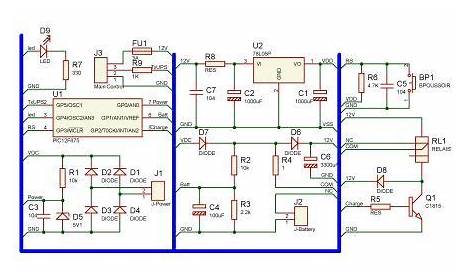 high frequency ups circuit diagram