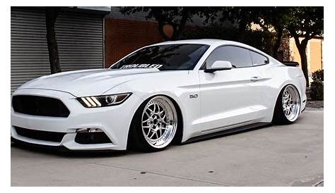 Stanced Ford Mustang GT On Custom Wheels Does Look Troubled Indeed