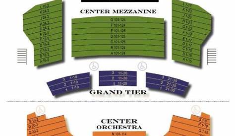 warner theatre seating chart erie pa