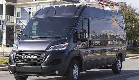 Restyled 2023 Ram ProMaster raises the roof, adds features and volume