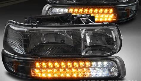 2002 chevy tahoe headlights and taillights