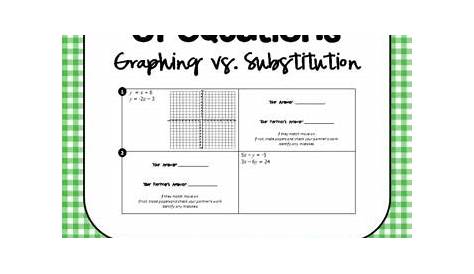 Graphing And Substitution Worksheet Answers Gina Wilson - Gina Wilson All Things Algebra 2016