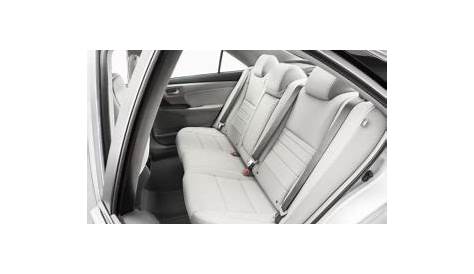 toyota camry rear seat fold down
