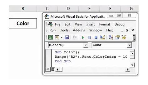 VBA Color Index | Different Examples of Excel VBA Color Index
